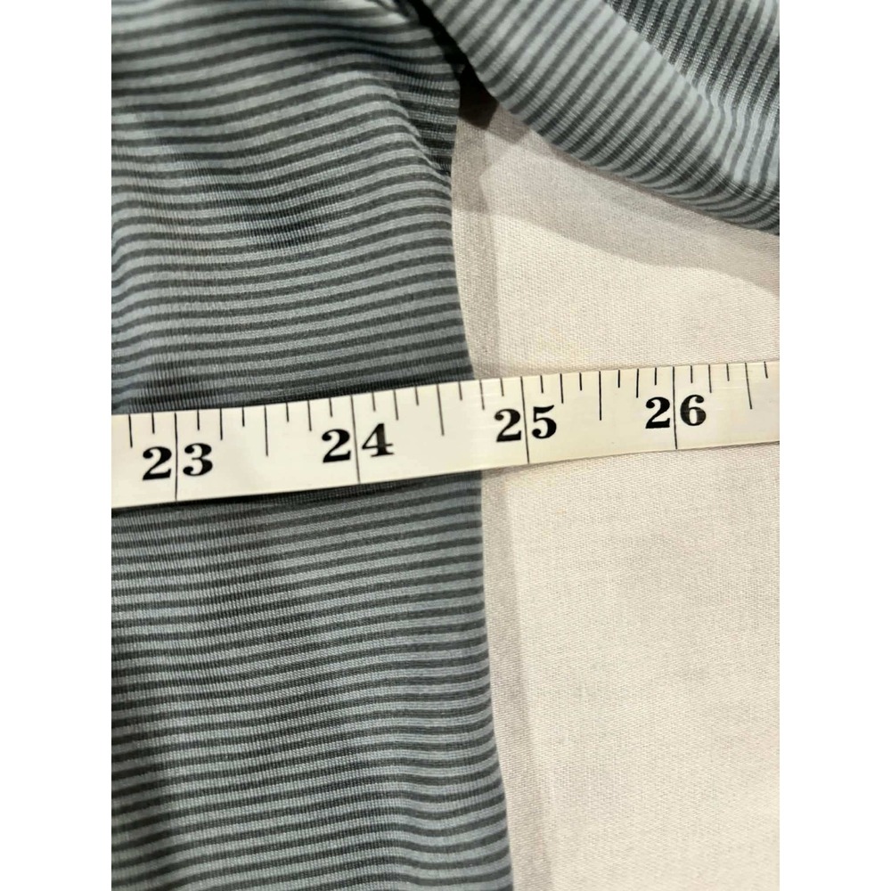 Adidas Climalite Golf Polo Shirt Mens XL Grey Striped Conquistador Logo - Picture 8 of 9